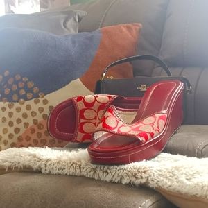 Size 10 Coach Slides